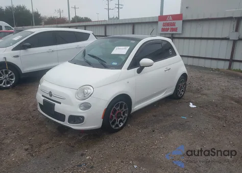 2015 Fiat 500 Sport from USA, damaged, VIN 3C3CFFBR4FT667373